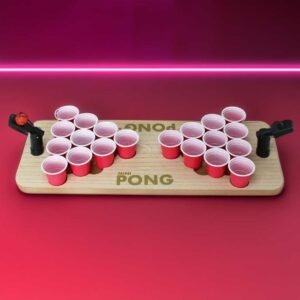 Mini bierpong - bierpong in compacte vorm, incl. beker, complete shotpongset