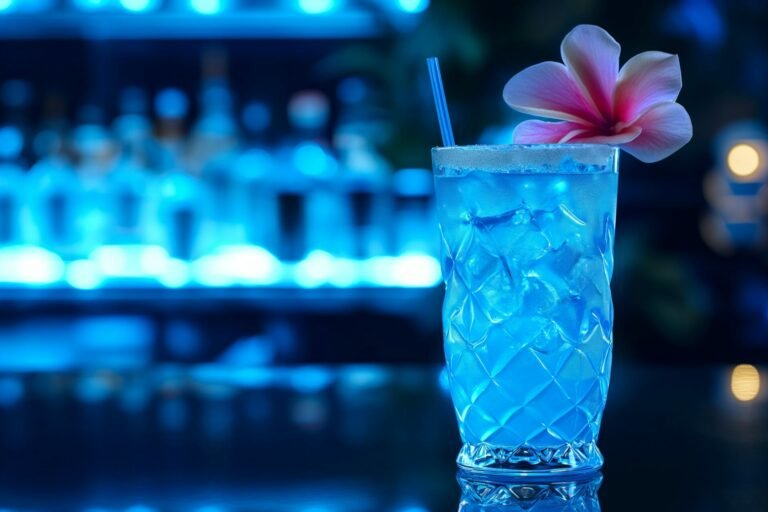 cocktail blauwe lagune