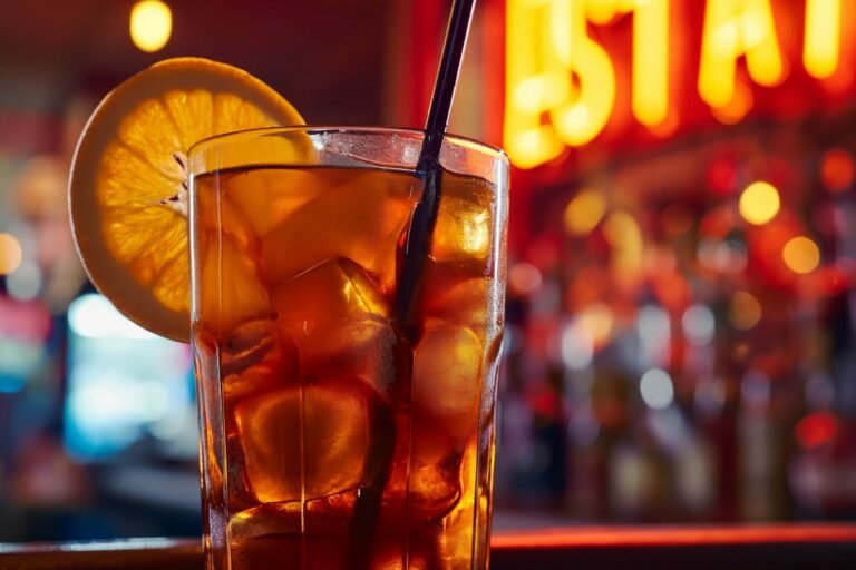 cocktail met ijsthee uit Long Island