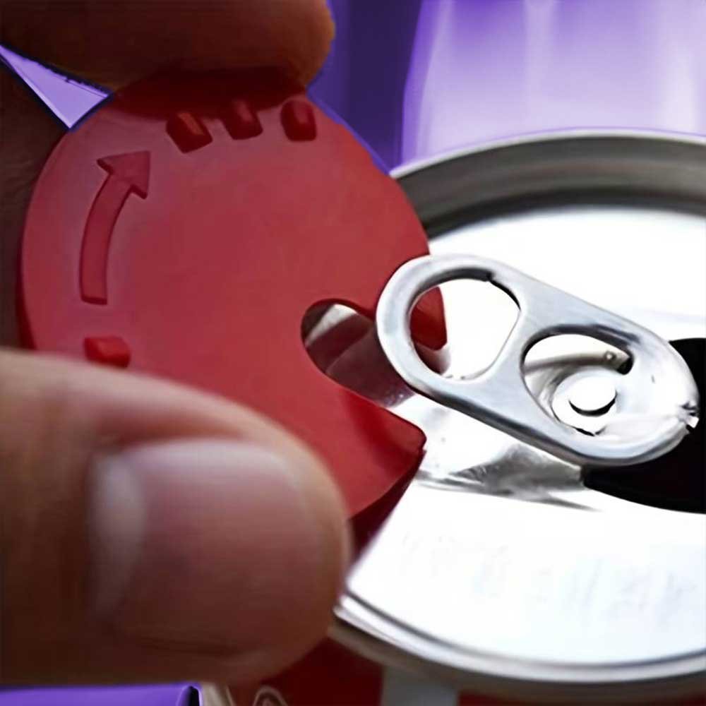 Set van 10 blikdeksels - sluit blikken opnieuw af, herbruikbaar, antispik, bescherming tegen bijen