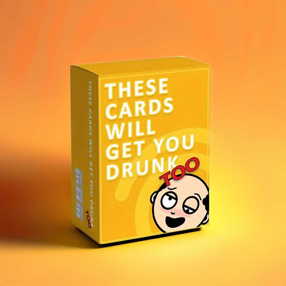deze kaarten maken je dronken 2 - Drinkspel Kaartspel voor volwassenen en tieners