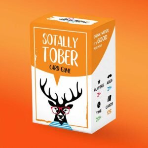 Sotally Tober - kaartspel totaal nuchter kaartspel voor volwassenen en tieners